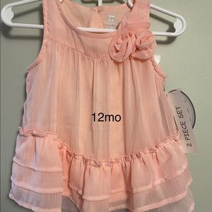 12 mo dressy girl summer outfit